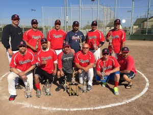 Roseville Eagles, 2015 Hayward Champs.  — with Russ Newnan, Larry Machado, Robbie Porter, Jabari Wimbs, Kevin Fontana, Mark AndShelley Summers and Tyler Phillips. (photo courtesy of Mario Pereira, click to enlarge)